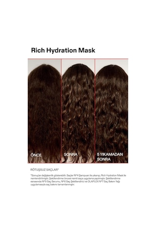 Olaplex Rich Hydration Hair Mask 200 Ml Nemlendirici Saç Maskesi