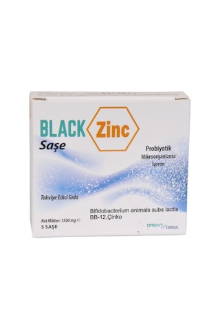 Orent Farma Black Zinc 5 Saşe