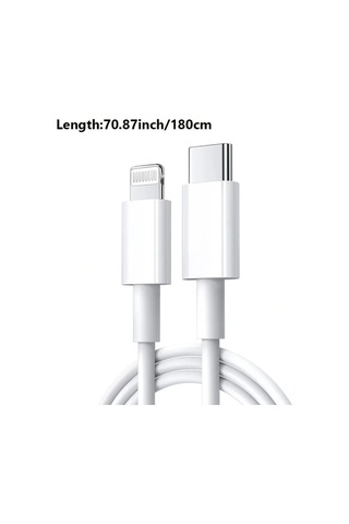 Honeybeeshop Tekgene C Tipi Yıldırım 1 8 M 30w Pd Hızlı Şarj Kablosu Mfi Sertifikalı Lightning Usb C İphone 14 13 12 11 Pro Max X 7 6 Plus Se Uyumlu
