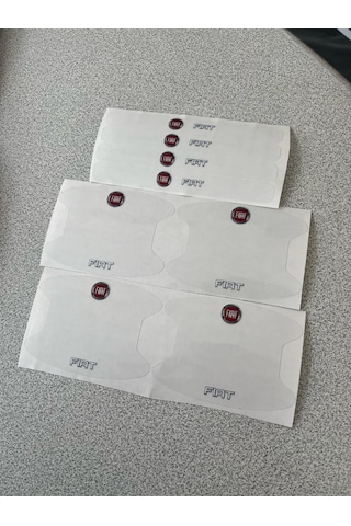 Fiat Marka Araçlar İçin Kapı Kolu Çizik Önleyici 8'li Set