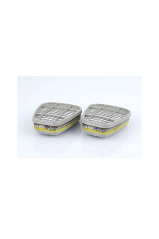 3M 6200 Solunum Koruyucu + 6057 Filtre Set