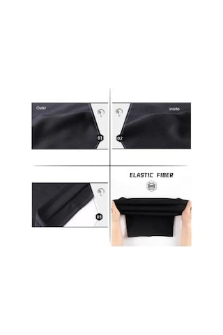 Xmlbayiciniz Extreme Fonksiyonel Siyah Termal Micro Boyunluk/bandana Genel