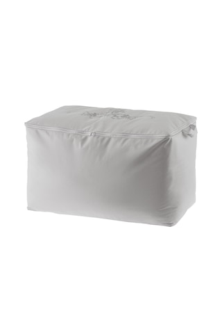 Çiçek Desen Baskılı Hurç - Gri - 64x41x35 Cm 8684427121535 Gri