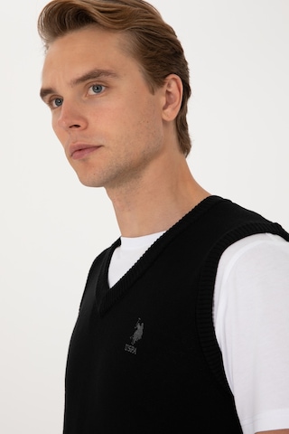 U.s. Polo Assn. Erkek Siyah Süveter 50316843-vr046 Siyah