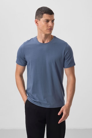 Tommy Life Petrol Erkek Basic Kısa Kol Standart Kalıp O Yaka T-shirt - 87911 PETROL