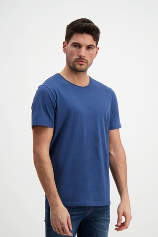 Lacivert Erkek Basic T-shirt Lacivert