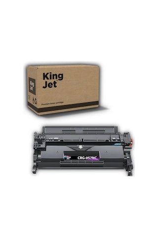 Kingjet Canon Uyumlu Crg-057nc Standart Kapasiteli Çipsiz Uyumlu Toneri I-sensys Mf446 Uyumlu