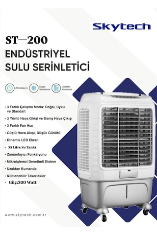 Skytech St-200 Sulu Klima Hava Soğutucu