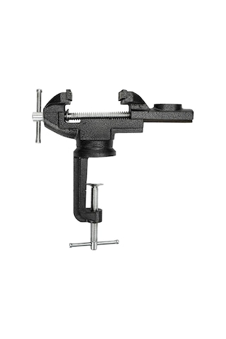 Steiner 60 Mm Dönerli Örslü Mini Masa Ve Tezgah Mengenesi Gri
