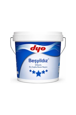 Dyo Beşyıldız Silikonlu Dış Cephe Boyası 7.5 Lt Diğer