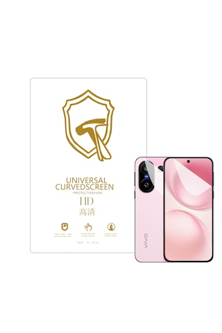 Microcase Vivo X200 Fe İle Uyumlu Full Tpu Ön Arka Nano Koruma- Ekm103