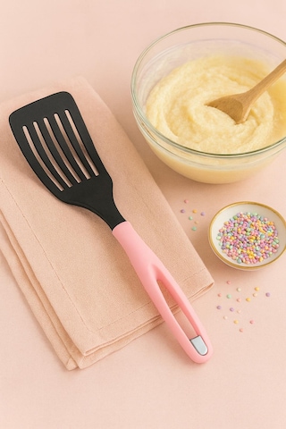 Again Teflon Pls Omlet Spatula Paslanmaz Çelik