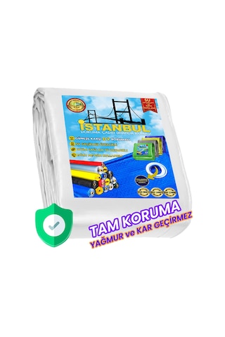İstanbul Pe Branda - 150 Gr/m2 Beyaz