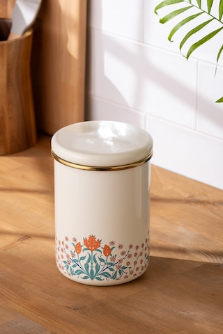 Emsan Hasbahçe Büyük Boy Emaye Kavanoz