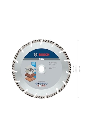 Professional Accessories Elmas Kesme Ve Delme Aksesuarları, Disk, Gri, 1 Adet