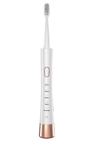 Yetişkinler Çocuklar İçin Elektrikli Diş Fırçası 32000vpm 6 Fırça Başlığı 5 Modlu Elektrikli Diş Fırçası Şarj Edilebilir Pilli Diş Fırçası Adwhite İçin