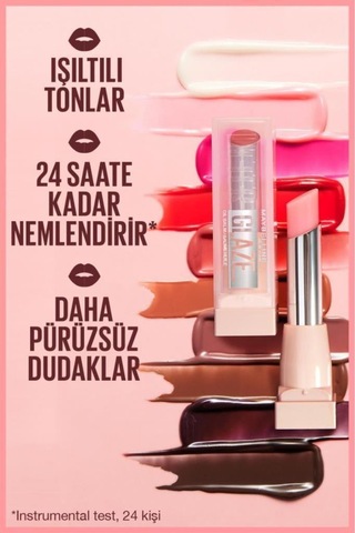 Maybelline New York Lifter Glaze - 05 Peach Quench Dudak Balmı