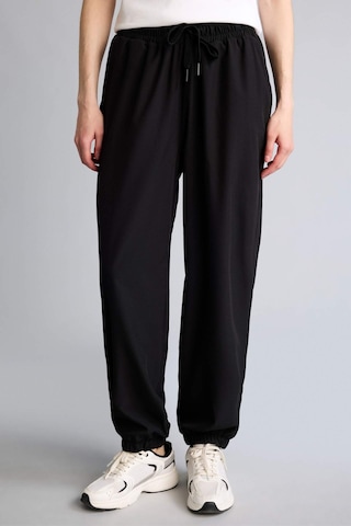 Defacto Standart Fıt Çift Cepli Jogger Paça Uzun Dokuma Sporcu Pantolon A2437ax26aubk81 Siyah-bk81