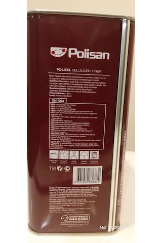 POLİSAN POLİSEL TİNER 3L