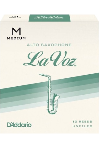 D\'addario Woodwinds La Voz Rjc10md Alto Saksafon Kamışı Medium