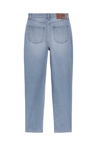 Calvin Klein New Mom Jean Panama Kadın Mavi Kot Pantolon-14793