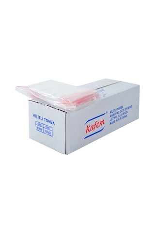 7 X 9 Cm Kilitli Poşet / Naylon Torba 1500 Adet - Kafem