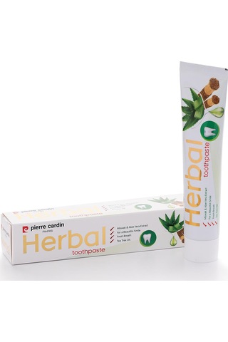 Pierre Cardin Aloe Vera & Misvak & Çay Ağacı Özlü Bitkisel Diş Macunu - 75 ML
