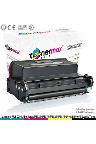 Samsung Mlt-D204L Uyumlu Toner/ Pro Xpress M3325 / M3375 M3825 /