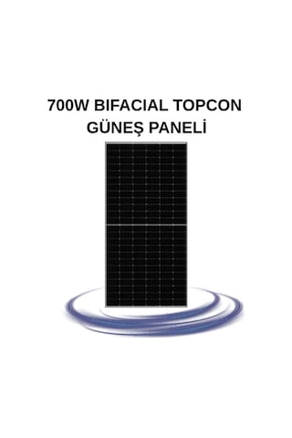 Soleron 700w Bıfacıal Topcon Güneş Paneli