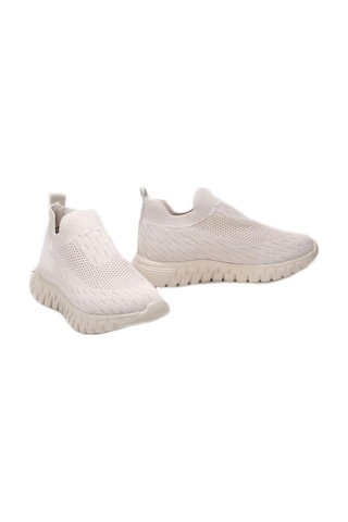 Papuçcity Dvmd 03138 Kadın Günlük Sneaker Spor Ayakkabı Bej