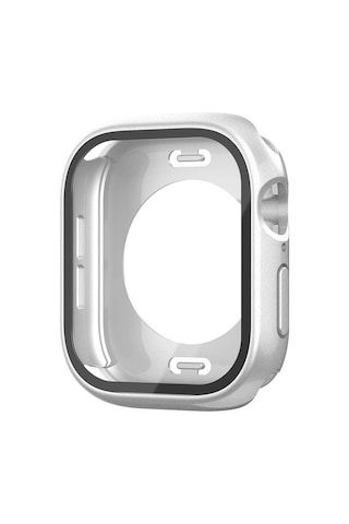Apple Watch 10 42mm Uyumlu 360 Kasa Ve Ekran Koruyucu Watch Gard 12 - Starlight - T36053