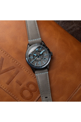 Avı-8 Flyboy Airmaster Gmt Av-4128-05 Otomatik Erkek Kol Saati Altın