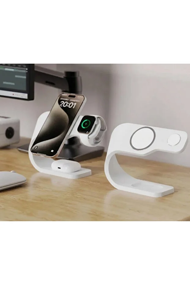 Air Dock Apple Uyumlu iPhone, Airpods, Watch