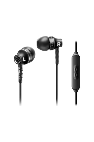 Philips She9105bk/00 Mikrofonlu, Kablolu Kulak İçi Kulaklık, Siyah