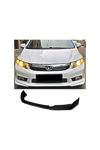 Honda Civic Fb7 Modulo Ön Ek Plastik Siyah Karlık-ön-ek-bodykit 2012 2013 2014 2015 2016