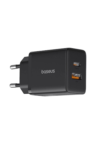 Baseus Cube C+u 20w Şarj Cihazı Siyah
