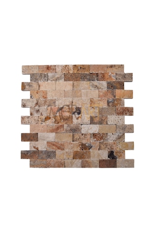 Tv Ünitesi Için Scabos Patlatma Taş Fileli 2,5X5Cm