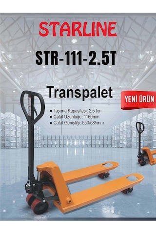 Starline Str-111 2,5 Ton Transpalet