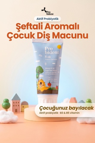 Probident Kids Diş Macunu Şeftali 60 ML
