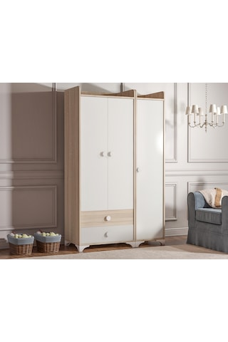 Patiko Sw 704a Büyüyebilen Bebek Odası Takımı Sonomo Kahverengi