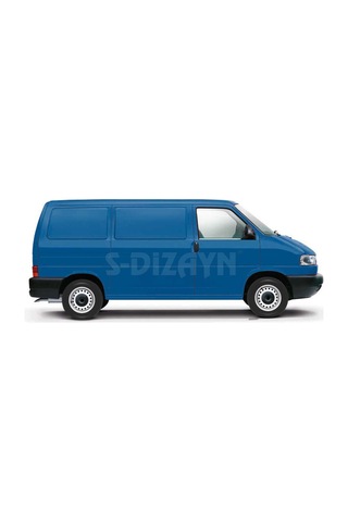 S-Dizayn  Volkswagen T4 Transporter Krom Cam Çıtası 2 Prç 1995-2003