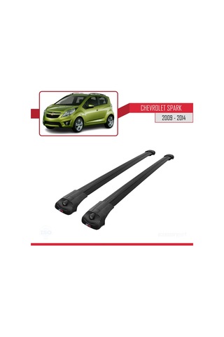 Chevrolet Spark 2009-2014 Arası İle Uyumlu Ace-1 Ara Atkı Tavan Barı Siyah