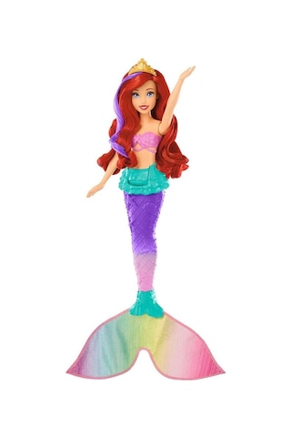 Hpd43 Disney Prensesi Ariel Yüzen Ve Renk Değiştiren Küçük Deniz Kızı