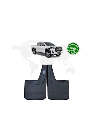 Toyota Hilux Uyumlu Arka 2'li Paçalık Çamurluk - Tozluk