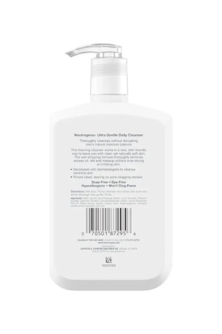 Neutrogena Ultra Gentle Günlük Yüz Temizleme Jeli 354ml