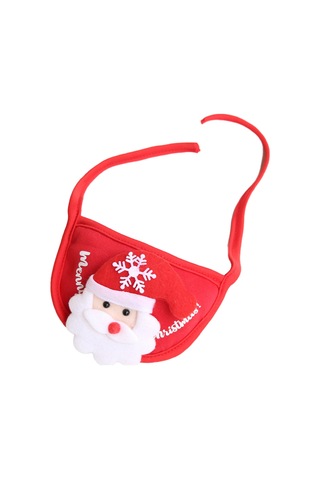 Noel Köpek Kedi Şapkası Bib Dekoratif Pet Peluş Giyen Festival Xmas Pet Malzemeleri Küçük Orta Boyu İçin Aksesuarlar Diğer