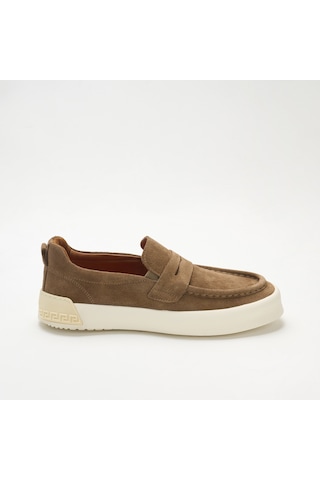 Biscuit Suede Sneaker Erkek Ka-26y-alfa5409 John May Munıh Shoe Kahverengi