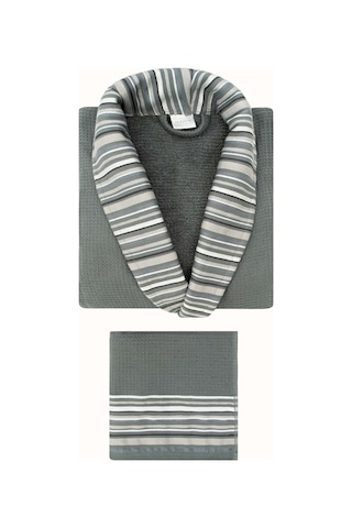 Limira 2'li Set Yeşil Pamuk 1 Bornoz L-xl 1 Çeyiz Havlu 50x90 2235 Yeşil
