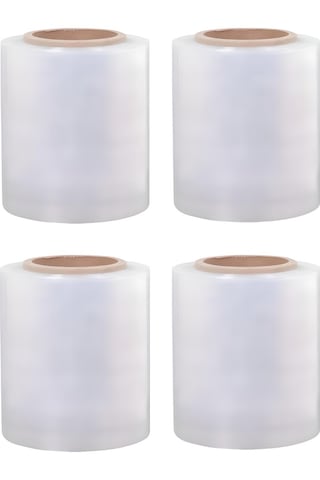 Teknopak Dilimli Palet Streç Film 4'lü 10 CM 17 Mikron Teknopak Dilimli Palet Streç Film 4'lü 10 CM 17 Mikron