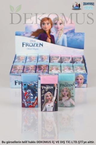 Lisanslı Frozen Elsa Elsa "2 Adet" Silgi